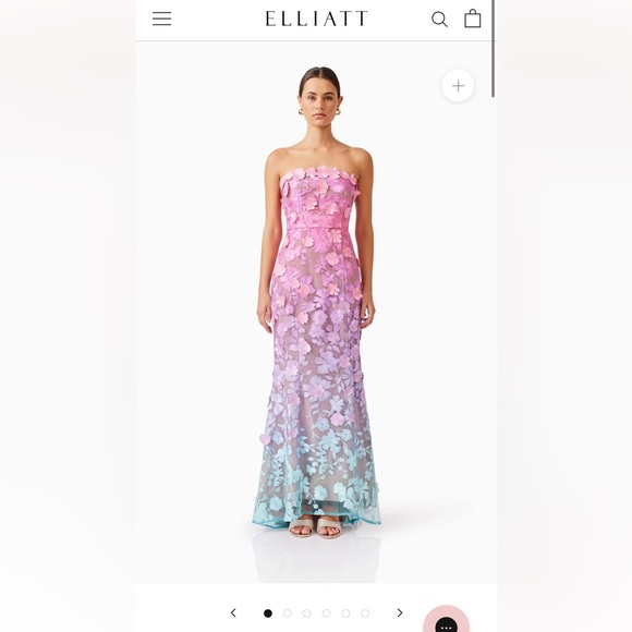Elliatt Bella Gown NWT - Picture 2 of 8